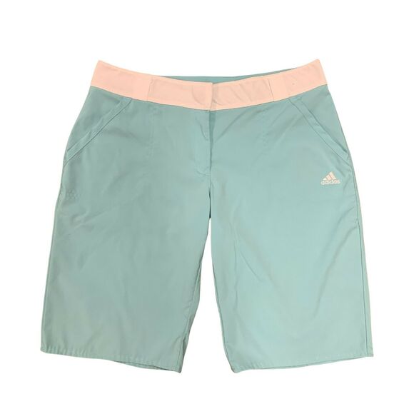 Adidas Training Shorts Men Size M Sea Blue Lightweight Quick Dry w Pockets *READ - Picture 1 of 11